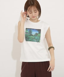 SENSE OF PLACE by URBAN RESEARCH（センスオブプレイスバイアーバンリサーチ）の「【別注】ナガイヒロシコラボTシャツ（その他・レディース）」