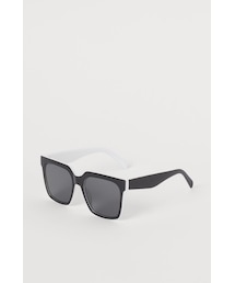 H&M（エイチ・アンド・エム）の「H&M - サングラス - ホワイト（サングラス・レディース）」