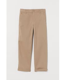 H&M（エイチ・アンド・エム）の「H&M - ストレートフィットチノパンツ - ベージュ（その他パンツ・キッズ）」