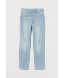 H&M（エイチ・アンド・エム）の「H&M - リラックスドフィットハイデニム - ブルー（その他パンツ・キッズ）」