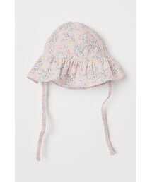 H&M（エイチ・アンド・エム）の「H&M - サンハット UPF50 - ピンク（その他ベビー用品・キッズ）」