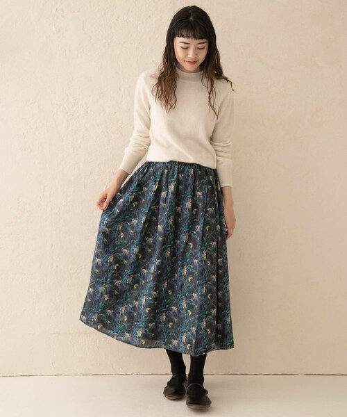 かぐれ（カグレ）の「リバティプリントスカート（）」 - WEAR