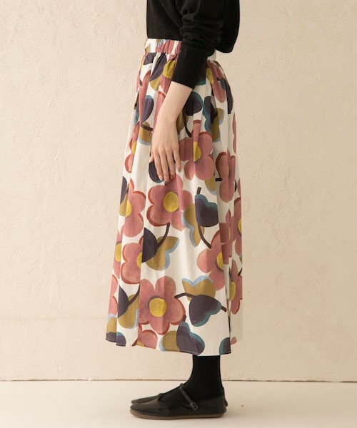 かぐれ（カグレ）の「リバティプリントスカート（）」 - WEAR