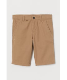 H&M（エイチ・アンド・エム）の「H&M - コットンショートパンツ - ベージュ（その他パンツ・キッズ）」