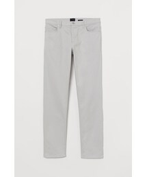H&M | H&M - スリムフィット ツイルパンツ - グレー(その他パンツ)