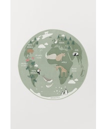 H&M（エイチ・アンド・エム）の「H&M - ウールブレンドジャカードラグ