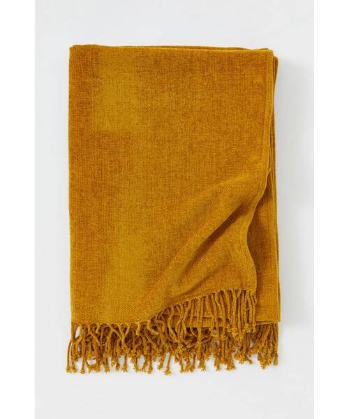 H&M（エイチ・アンド・エム）の「H&M - フリンジフリースブランケット