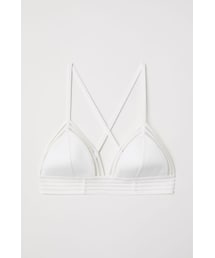 H&M（エイチ・アンド・エム）の「H&M - パッドビキニトップ - ホワイト（水着）」