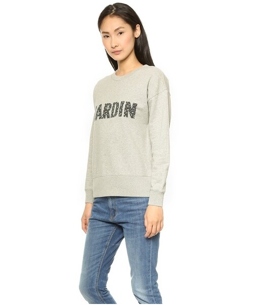 madewell（メイドウェル）の「Madewell Jardin Graphic Pullover（シャツ/ブラウス・レディース・Heather Dusk・M/S/XS/L）」の3枚目の写真