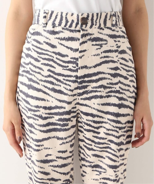 B.C STOCK（ベーセーストック）の「ゼブラプリントフレアパンツ（パンツ・ナチュラル/フリー/在庫あり）」の10枚目の写真