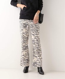 B.C STOCK | ゼブラプリントフレアパンツ(パンツ)