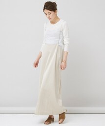 Curensology（カレンソロジー）の「サテンサロペットスカート