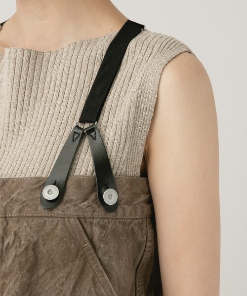 Curensology（カレンソロジー）の「＜&RC＞サスペンダーワンピース（ワンピース/ドレス・ホワイト/ブラック/ベージュ）」の11枚目の写真
