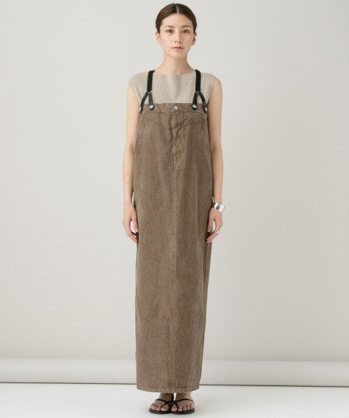 Curensology（カレンソロジー）の「＜&RC＞サスペンダーワンピース（ワンピース/ドレス・ホワイト/ブラック/ベージュ）」の7枚目の写真