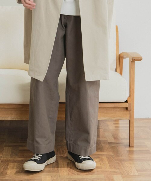 FORK&SPOON（フォークアンドスプーン）の「FORK&SPOON ワンタックチノパンツ（その他・メンズ・MUSHROOM/KHAKI GRAY・4/5）」の13枚目の写真