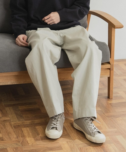 FORK&SPOON（フォークアンドスプーン）の「FORK&SPOON ワンタックチノパンツ（その他・メンズ・MUSHROOM/KHAKI GRAY・4/5）」の6枚目の写真