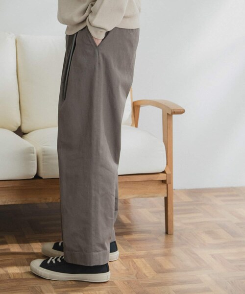 FORK&SPOON（フォークアンドスプーン）の「FORK&SPOON ワンタックチノパンツ（その他・メンズ・MUSHROOM/KHAKI GRAY・4/5）」の12枚目の写真