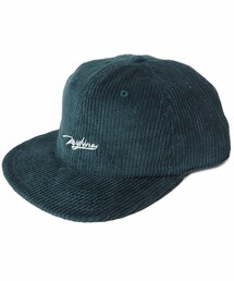 Leyline | Corduroy logo cap｜Green(キャップ)