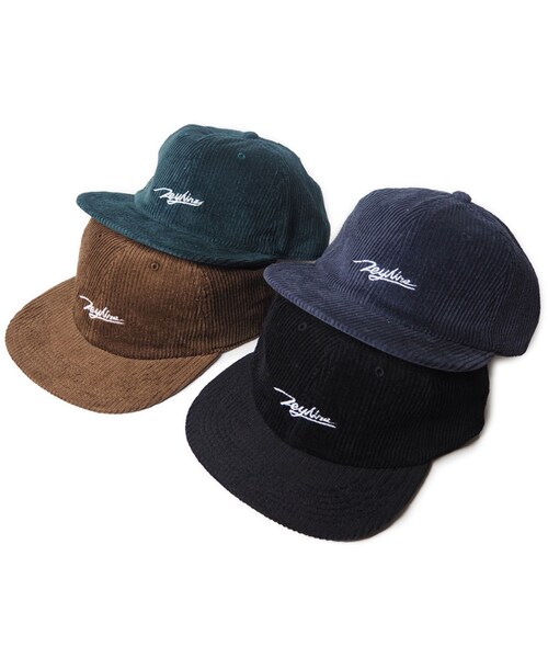 Leyline(レイライン)の「Corduroy logo cap|Green(キャップ・レディース・グリーン・Free)」の3枚目の写真