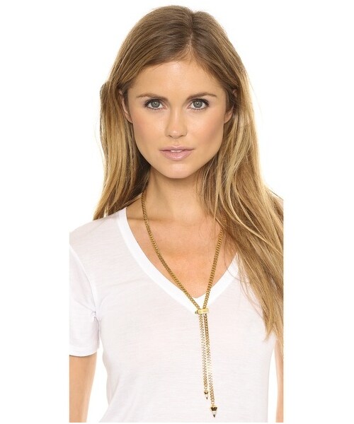 VITA FEDE（ヴィタフェデ）の「Vita Fede Mini Titan Necklace（ネックレス・Gold/Pearl・One Size）」の2枚目の写真