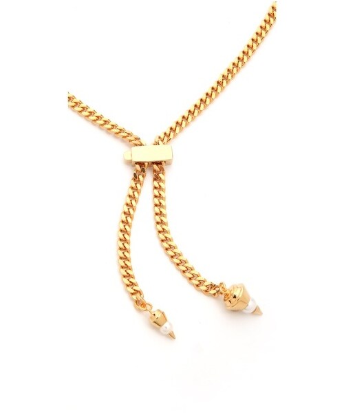 VITA FEDE（ヴィタフェデ）の「Vita Fede Mini Titan Necklace（ネックレス・Gold/Pearl・One Size）」の3枚目の写真