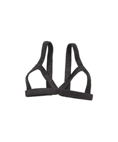 Kiki de Montparnasse(キキドモンパルナス)の「Kiki De Montparnasse Voyeur Frame Bra(ブラジャー・Black・One Size)」の1枚目の写真