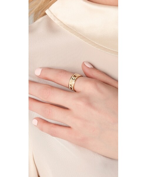 【即発送】Marc by Marc Jacobs Dreamy Logo Band Ring リング Marc by Marc Jacobs（マークバイマークジェイコブス）の「Marc