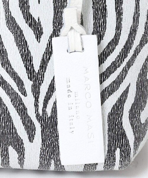 Noble（ノーブル）の「《予約》ショルダーバッグ(ゼブラ)◆（バッグ・グレー/フリー/在庫あり）」の12枚目の写真