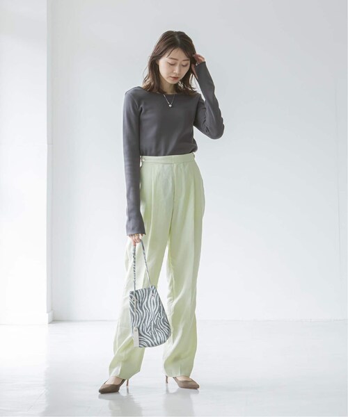 Noble（ノーブル）の「《予約》ショルダーバッグ(ゼブラ)◆（バッグ・グレー/フリー/在庫あり）」の4枚目の写真