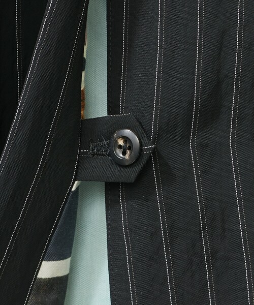 JIEDA（ジエダ）の「RAYON STRIPE DOUBLE JACKET（）」 - WEAR