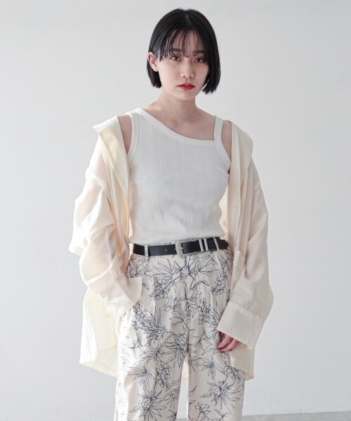 PAGEBOY（ページボーイ）の「【WEB先行予約】シアールーズジャケット（ジャケット/アウター・レディース・ブラック/グレージュ/エクリュ/アクア・S, M）」の10枚目の写真