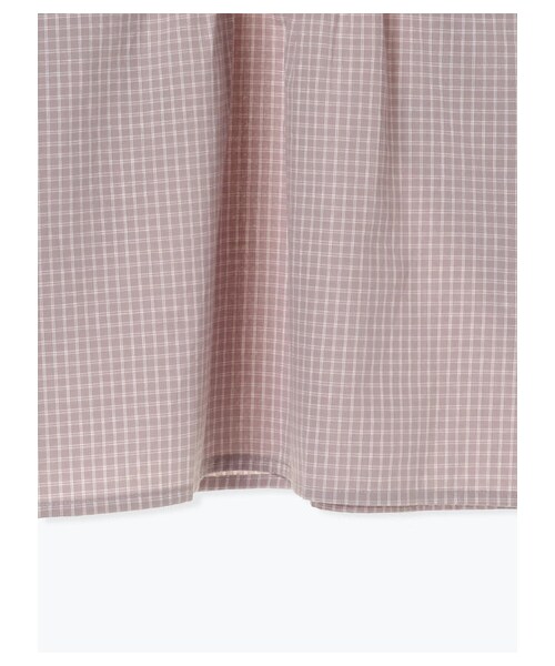 ehka sopo(エヘカソポ)の「チェックフリルブラウス(トップス・アイボリー/オフホワイト/ラベンダー・F)」の5枚目の写真