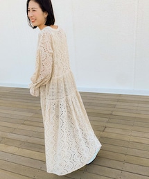 CIAOPANIC TYPY | 【21SS】indiaパッチワークレース3WAYロングワンピース(ワンピース)