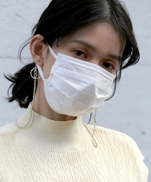 HARE（ハレ）の「マスクチェーン＊チェーングラスコード（アクセサリー・シルバー）」の2枚目の写真