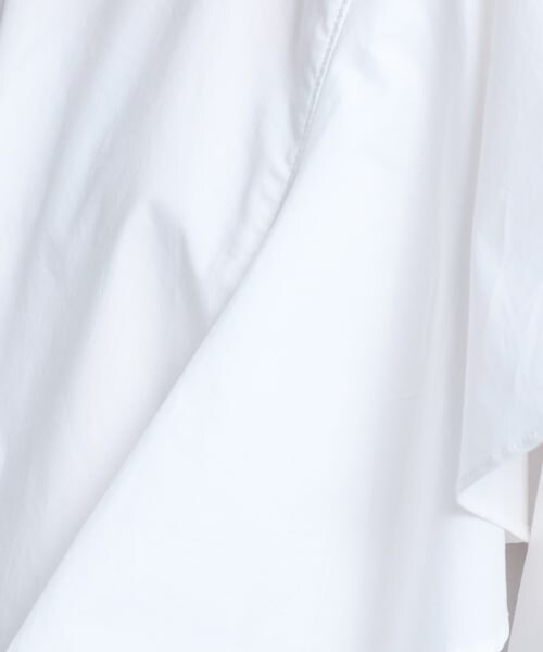 JEANASIS（ジーナシス）の「Shirring&FrillShirt（トップス・ホワイト()）」の12枚目の写真