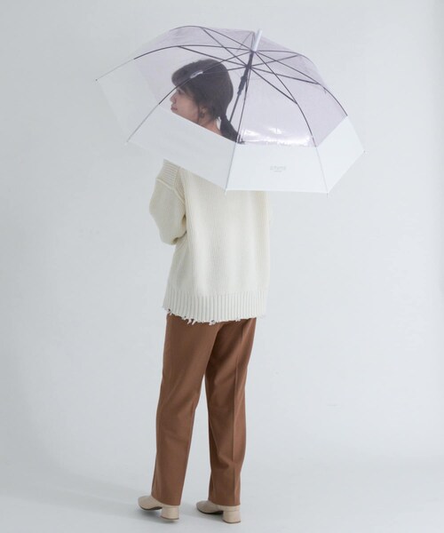 ameme（アメメ）の「プーリアビニール傘（その他・レディース・パープル/グリーン/クリア/イエロー/ブルー/グレー・FREE）」の9枚目の写真