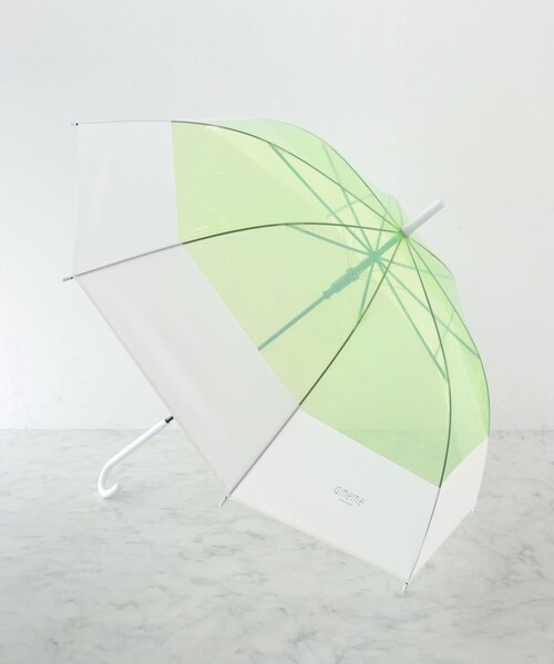 ameme（アメメ）の「プーリアビニール傘（その他・レディース・パープル/グリーン/クリア/イエロー/ブルー/グレー・FREE）」の4枚目の写真