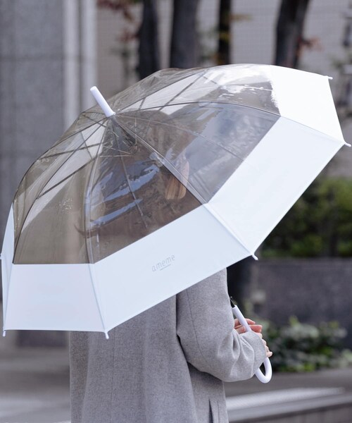 ameme（アメメ）の「プーリアビニール傘（その他・レディース・パープル/グリーン/クリア/イエロー/ブルー/グレー・FREE）」の12枚目の写真