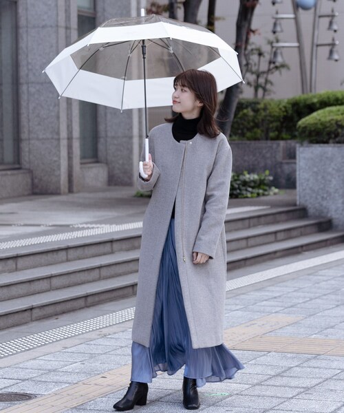 ameme（アメメ）の「プーリアビニール傘（その他・レディース・パープル/グリーン/クリア/イエロー/ブルー/グレー・FREE）」の13枚目の写真