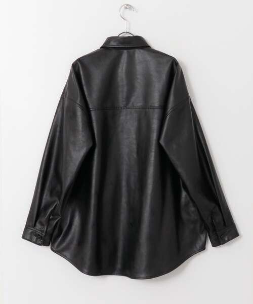 URBAN RESEARCH Sonny Label(アーバンリサーチサニーレーベル)の「ヴィーガンレザーシャツ(その他・メンズ・ベージュ/ブラック・FREE)」の16枚目の写真