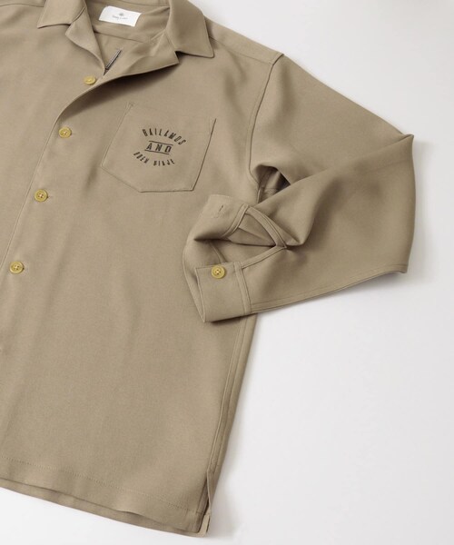 URBAN RESEARCH Sonny Label（アーバンリサーチサニーレーベル）の「L.A.モチーフ刺繍シャツ（その他・メンズ・アイボリー/ベージュ/ライトカーキ/パープル・M/L）」の21枚目の写真