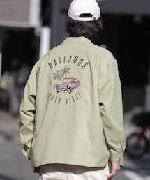 URBAN RESEARCH Sonny Label | L.A.モチーフ刺繍シャツ(その他)