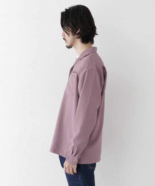 URBAN RESEARCH Sonny Label（アーバンリサーチサニーレーベル）の「L.A.モチーフ刺繍シャツ（その他・メンズ・アイボリー/ベージュ/ライトカーキ/パープル・M/L）」の15枚目の写真