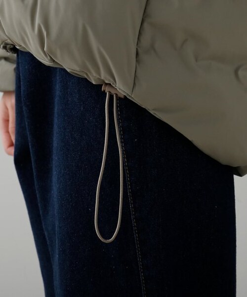 frames RAY CASSIN（フレームスレイカズン）の「フラップポケットオーバーサイズダウン（ジャケット/アウター・レディース・黒/カーキ/ベージュ・FREE）」の18枚目の写真