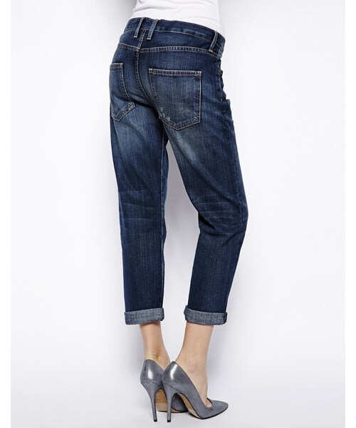 Current/Elliott（カレントエリオット）の「Current/Elliott Current Elliott Boyfriend Jeans（デニムパンツ・loved・28in-UK 10/27in-UK 8-10/24in-UK 6）」の3枚目の写真