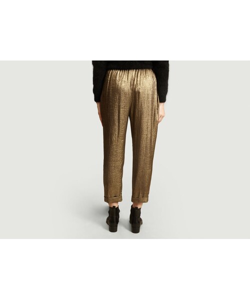 SWILDENS（スウィルデンズ）の「Cindy lamé elasticated trousers（その他・Or・34/36/38/40）」の3枚目の写真