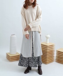 SENSE OF PLACE by URBAN RESEARCH（センスオブプレイスバイアーバンリサーチ）の「バックスリットクルーネックセーター（その他・レディース）」