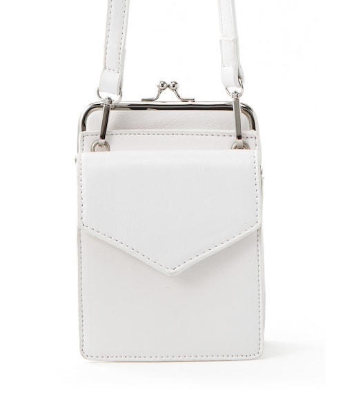 ミコ様 がま口ミニバッグ マカロンホワイト ハンドメイド ミコ様 がま口ミニバッグ マカロンホワイト ハンドメイド ミコ様