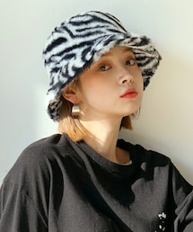 DHOLIC | 2TYPEパターンエコファーハット(ハット)