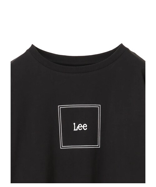 earth music&ecology(アースミュージックアンドエコロジー)の「【先行予約】Lee×earth ロゴプリントTシャツ(トップス・ホワイト/ブラック・F)」の14枚目の写真